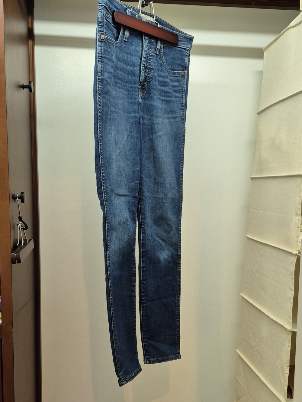 Madewell Skinny Jeans in Mid Blue Wash